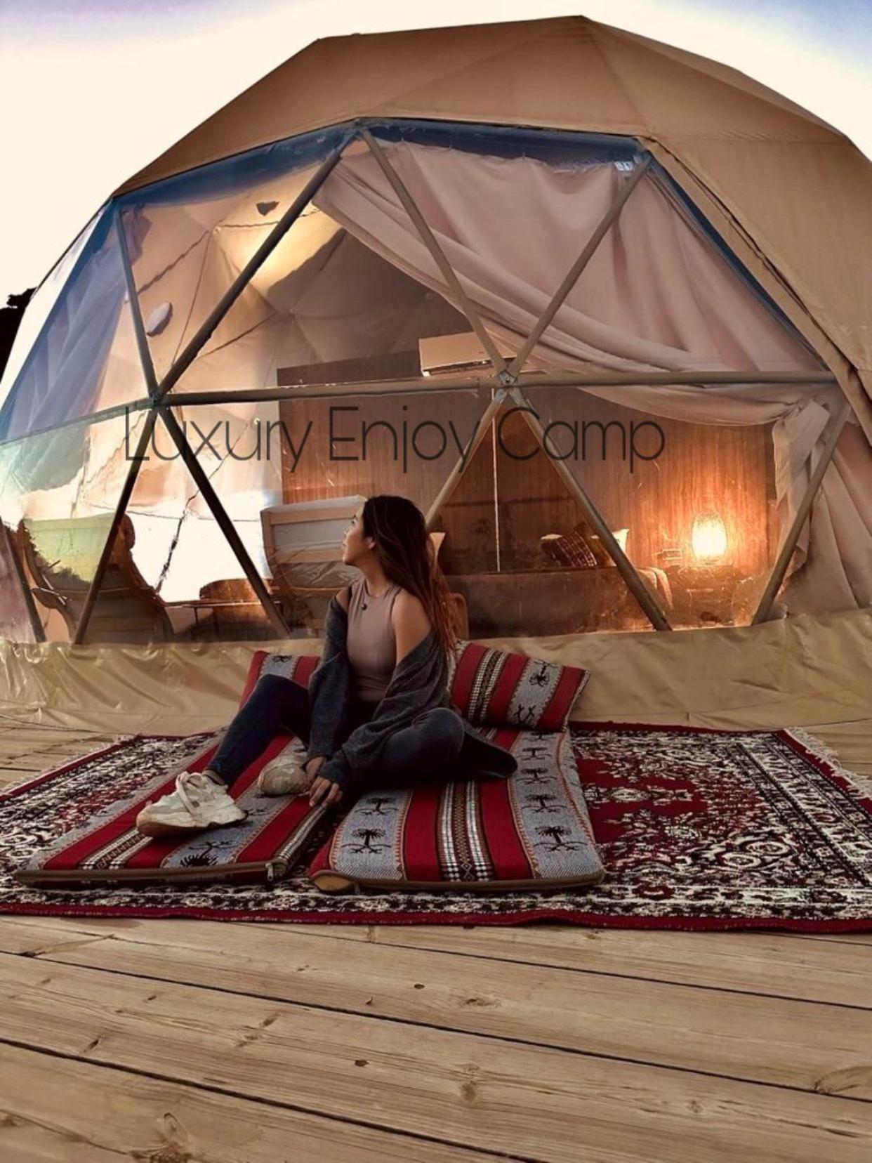 Abdullah Luxury Camp Apartment Wadi Rum Ngoại thất bức ảnh